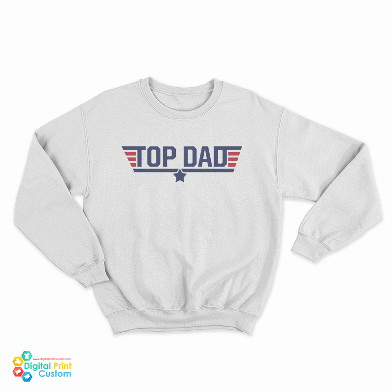 Top Dad Logo Parody Sweatshirt