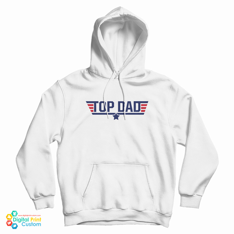 Top Dad Logo Parody Hoodie