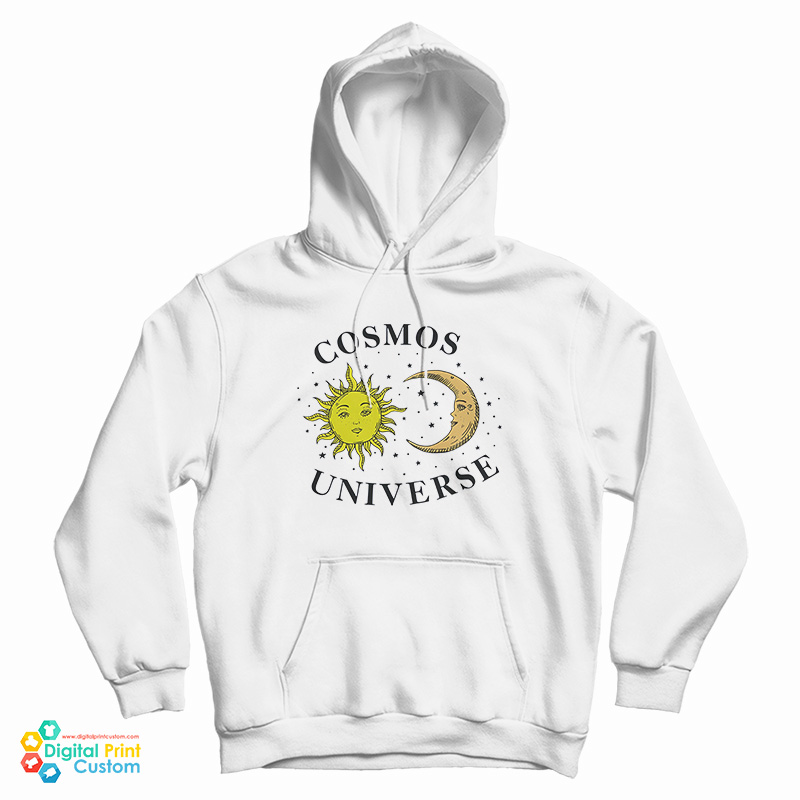 Cosmos Universe Sun Moon Star Hoodie