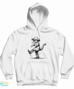 Cute Cat With Cowboy Hat And Boots Cowgirl Western Country Hoodie