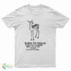 Deer Born To Frolic World Is A Garden Love Em All 1989 T-Shirt