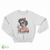 Is He Dead Yet Middle Finger Sweatshirt
