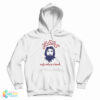 Jesus Surfs Without A Board Hoodie