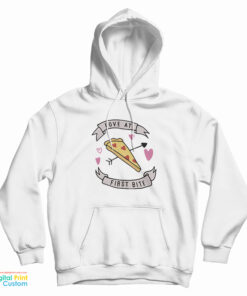 Love At First Bite Pizza Hoodie
