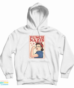 Rosie Punch Nazis Hoodie