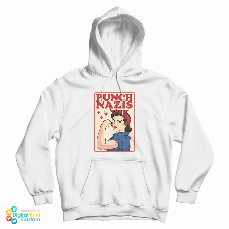Rosie Punch Nazis Hoodie