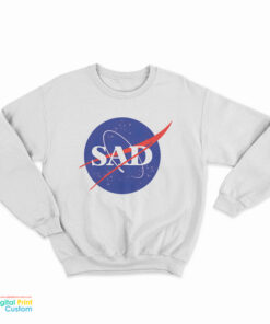 Sad NASA Logo Parody Sweatshirt