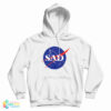Sad NASA Logo Parody Hoodie