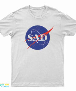 Sad NASA Logo Parody T-Shirt