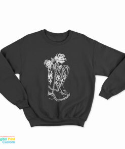 Boots And Roses Sweatshirt