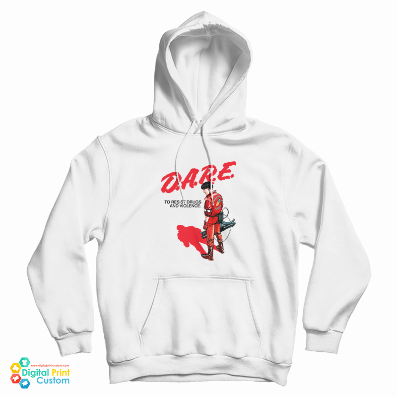 Dare Akira Resist Drugs and Violence Hoodie