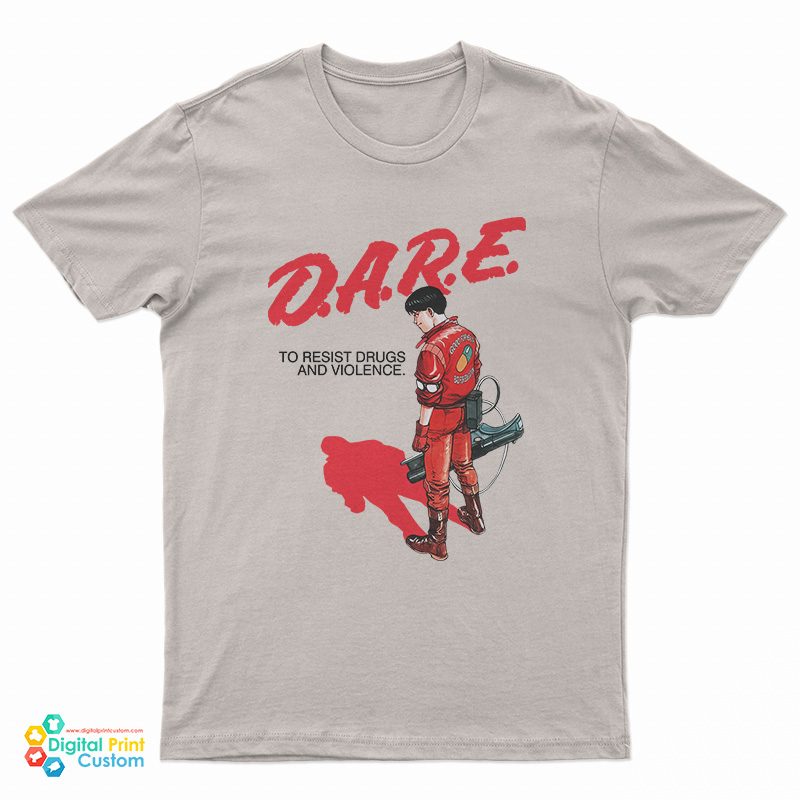 Dare Akira Resist Drugs and Violence T-Shirt