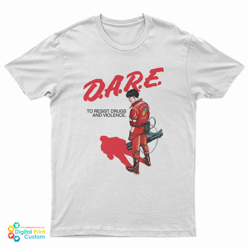 Dare Akira Resist Drugs and Violence T-Shirt