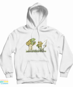 Frog and Toad Fly A Kite Hoodie