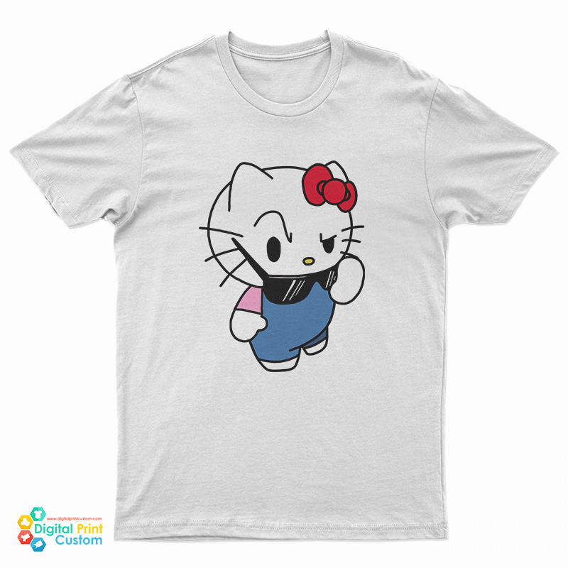 Hello Kitty Gangster Raised Eyebrow T-Shirt