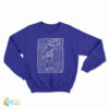 Hogarth Goes Here Robot Sweatshirt