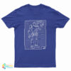 Hogarth Goes Here Robot T-Shirt
