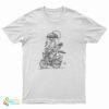 Mr. Natural On A Bicycle T-Shirt