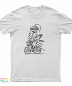 Mr. Natural On A Bicycle T-Shirt