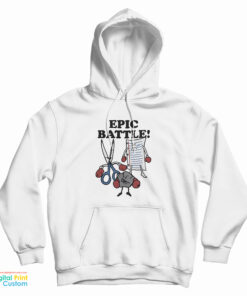 Rock Paper Scissors Epic Battle Hoodie