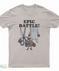 Rock Paper Scissors Epic Battle T-Shirt