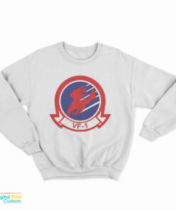 VF-1 Fighter Squadron Logo Sweatshirt
