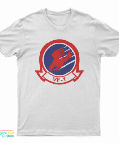 VF-1 Fighter Squadron Logo T-Shirt