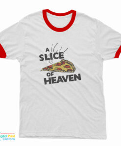 A Slice Of Heaven Ringer T-Shirt