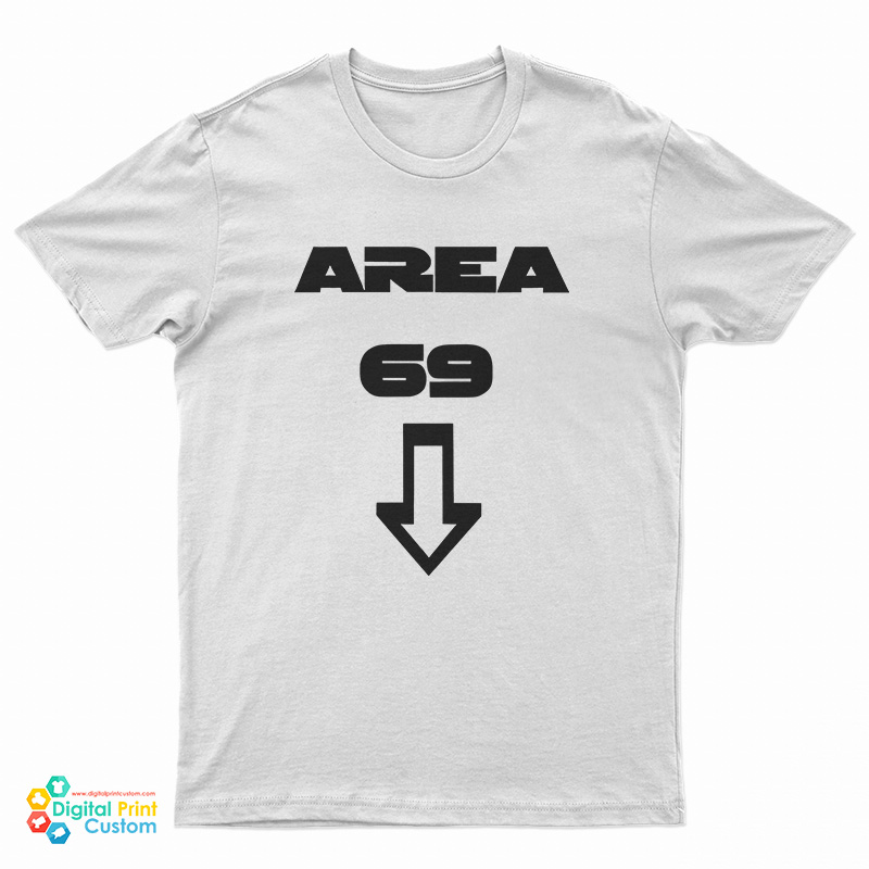 Area 69 Down Arrow T-Shirt