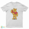 Buff Winnie The Pooh Funny T-Shirt