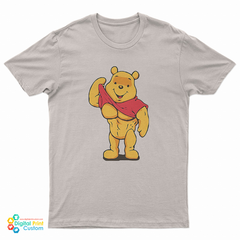Buff Winnie The Pooh Funny T-Shirt