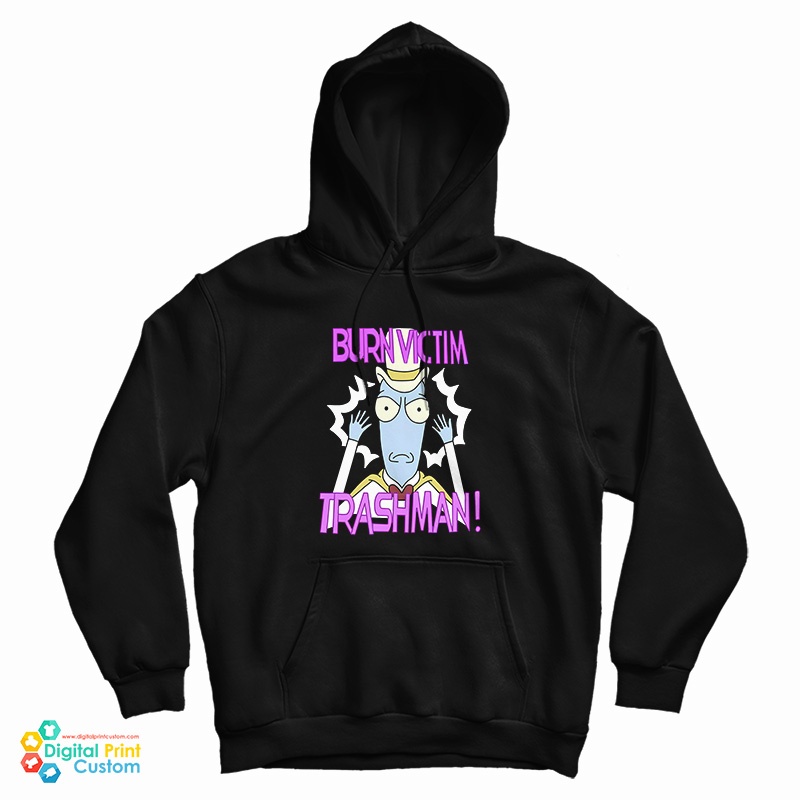 Burn Victim Trashman Hoodie