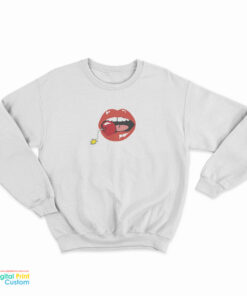 Cherry Lips Mouth Sweatshirt