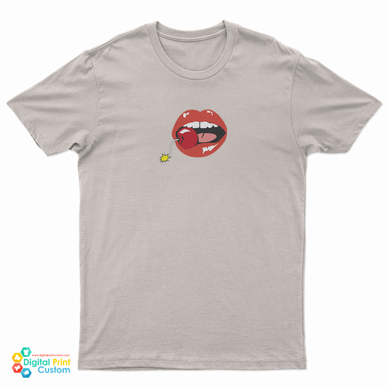 Cherry Lips Mouth T-Shirt