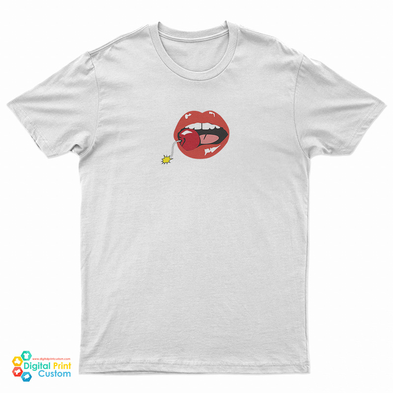 Cherry Lips Mouth T-Shirt