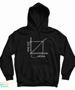 Fuck Around and Find Out Math Graph Graphic Hoodie