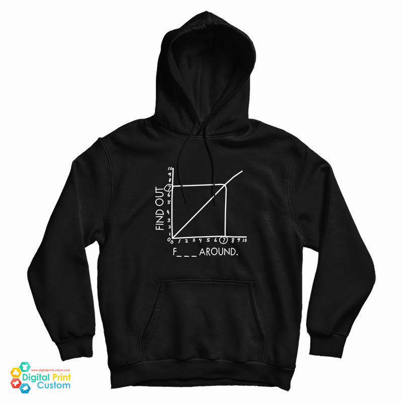 Fuck Around and Find Out Math Graph Graphic Hoodie