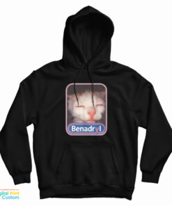 Benadryl Meme Cat Benny Hoodie