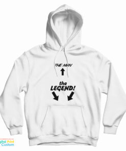 Eagle vs Shark The Man The Legend Hoodie