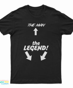 Eagle vs Shark The Man The Legend T-Shirt