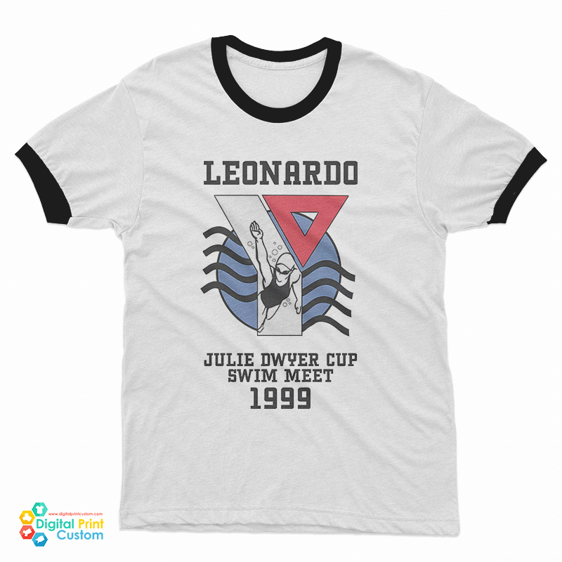 Leonardo Julie Dwyer Cup Swim Meet 1999 Ringer T-Shirt