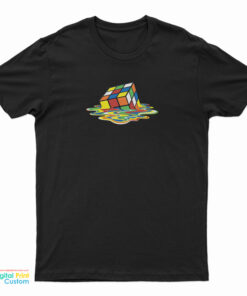 Melting Rubiks Cube T-Shirt
