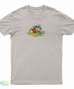 Melting Rubiks Cube T-Shirt
