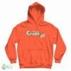 Orange Crush Flowers Hoodie