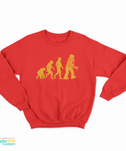 Robot Evolution Big Bang Theory Sweatshirt