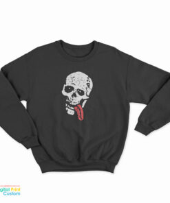 Skull With Tongue Sweatshirt