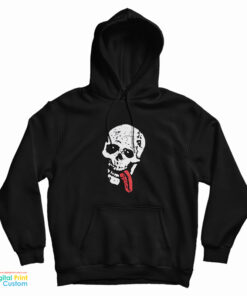 Skull With Tongue Hoodie