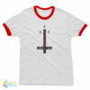 Crimson Crypto Club Ringer T-Shirt