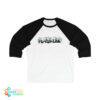 Funny Cute Panda 3/4 Sleeve Baseball T-Shirt