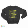 Golden Funny Symbol Skull Snake Sweatshirt